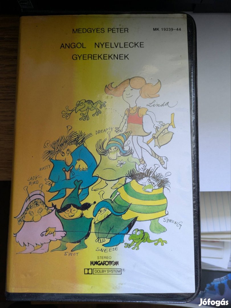 Angol nyelvlecke gyerekeknek kazetta