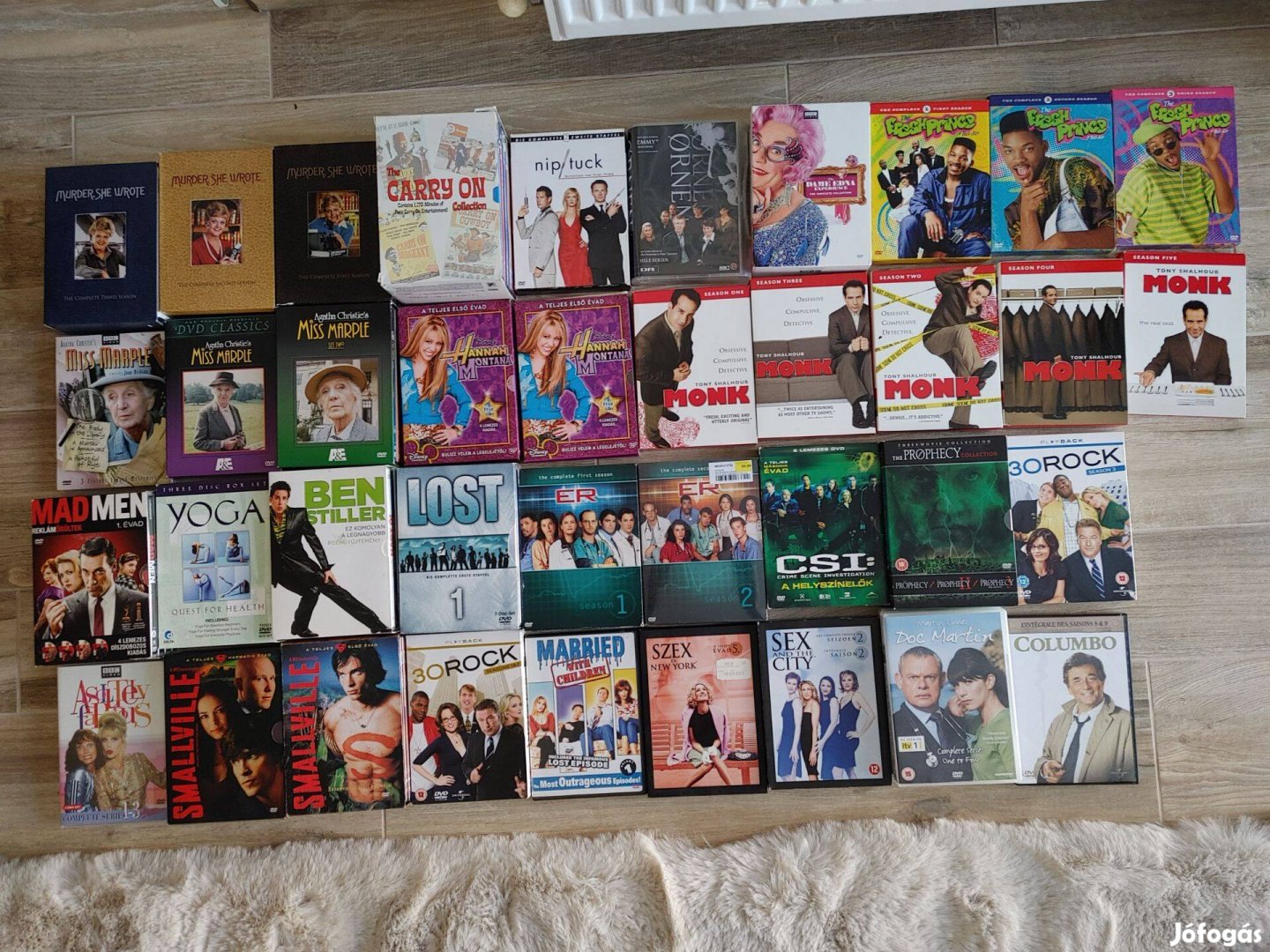 Angol nyelvű DVD filmek, sorozatok egyedi árakon