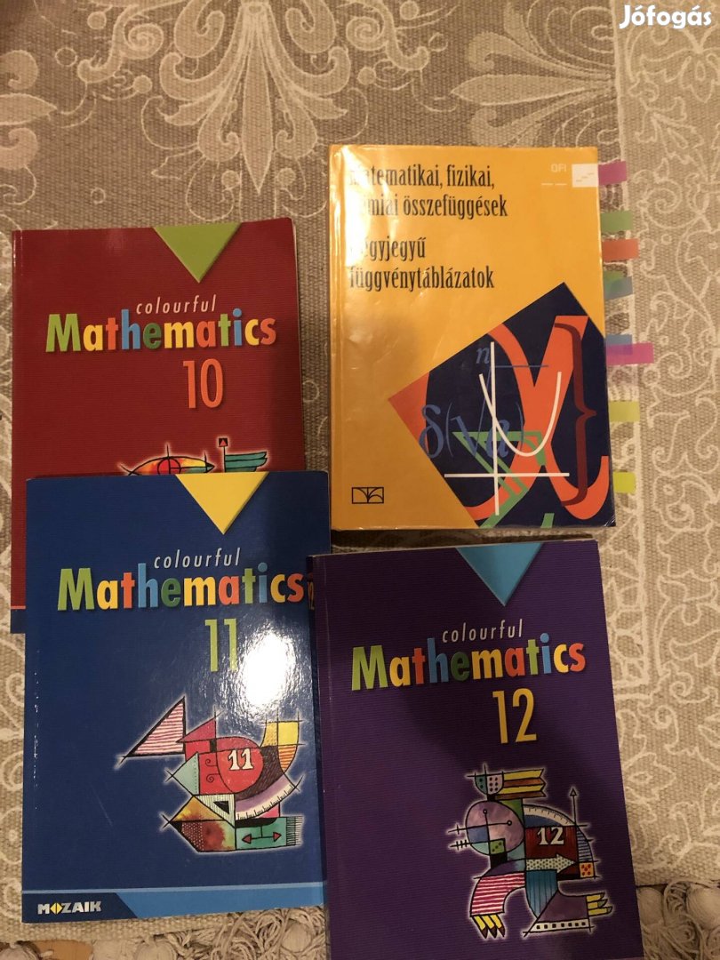 Angol nyelvű Mozaikos matematika könyvek 