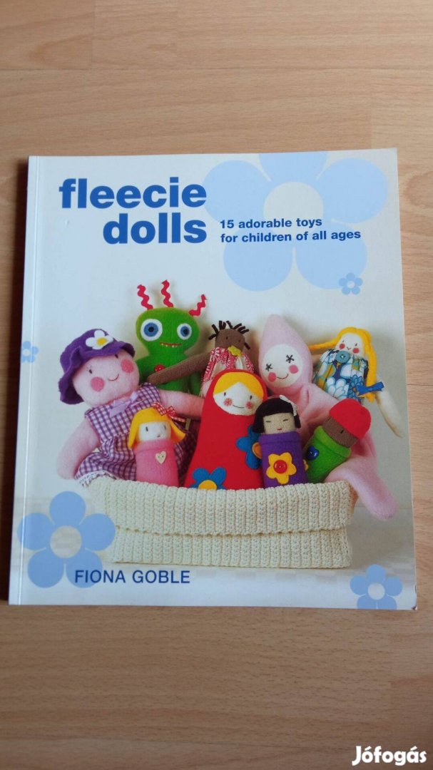 Angol nyelvű baba varró könyv kreatív könyv 2000 Ft
