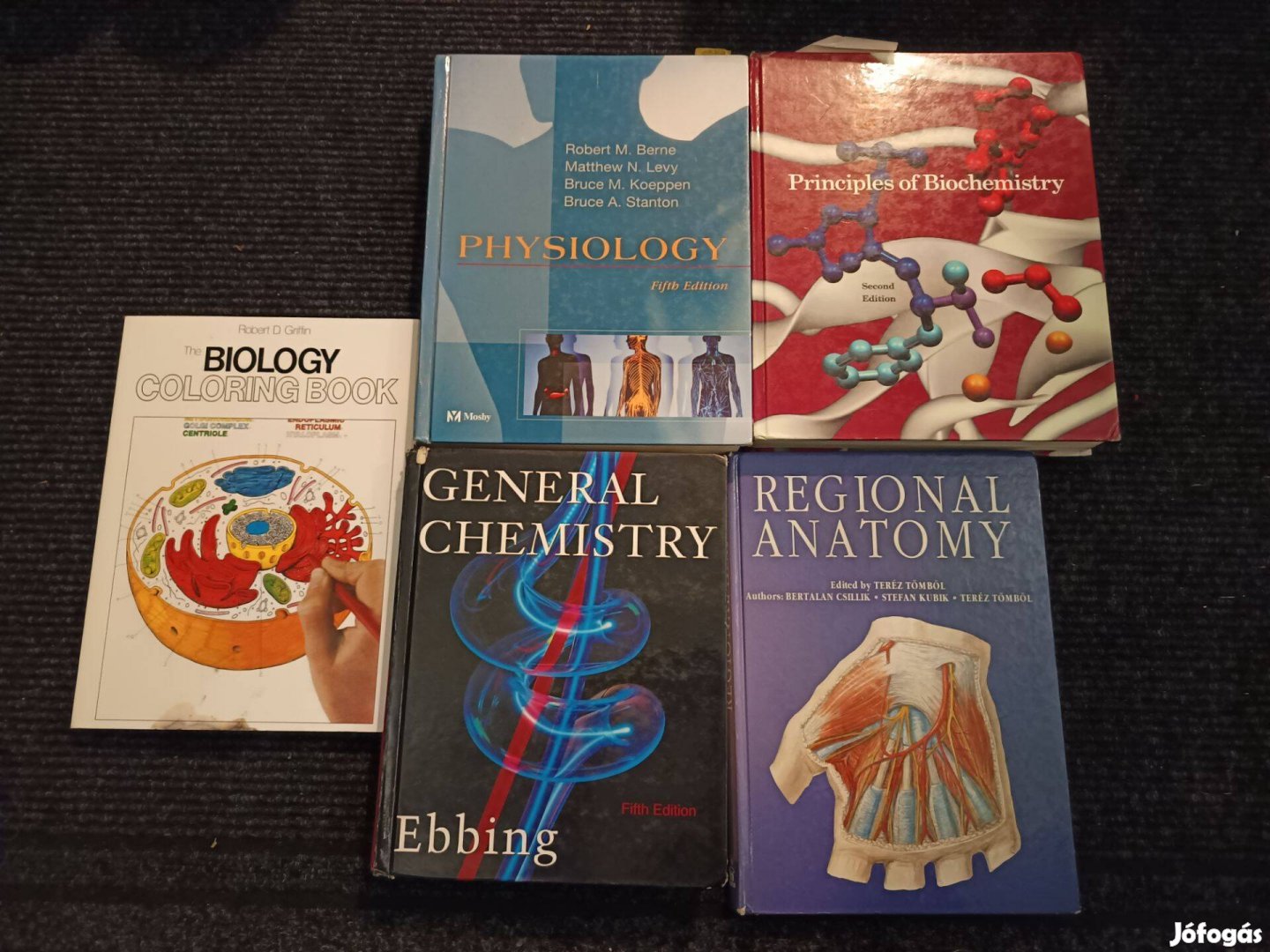 Angol nyelvű orvosi tankönyv csomag 5 db könyv