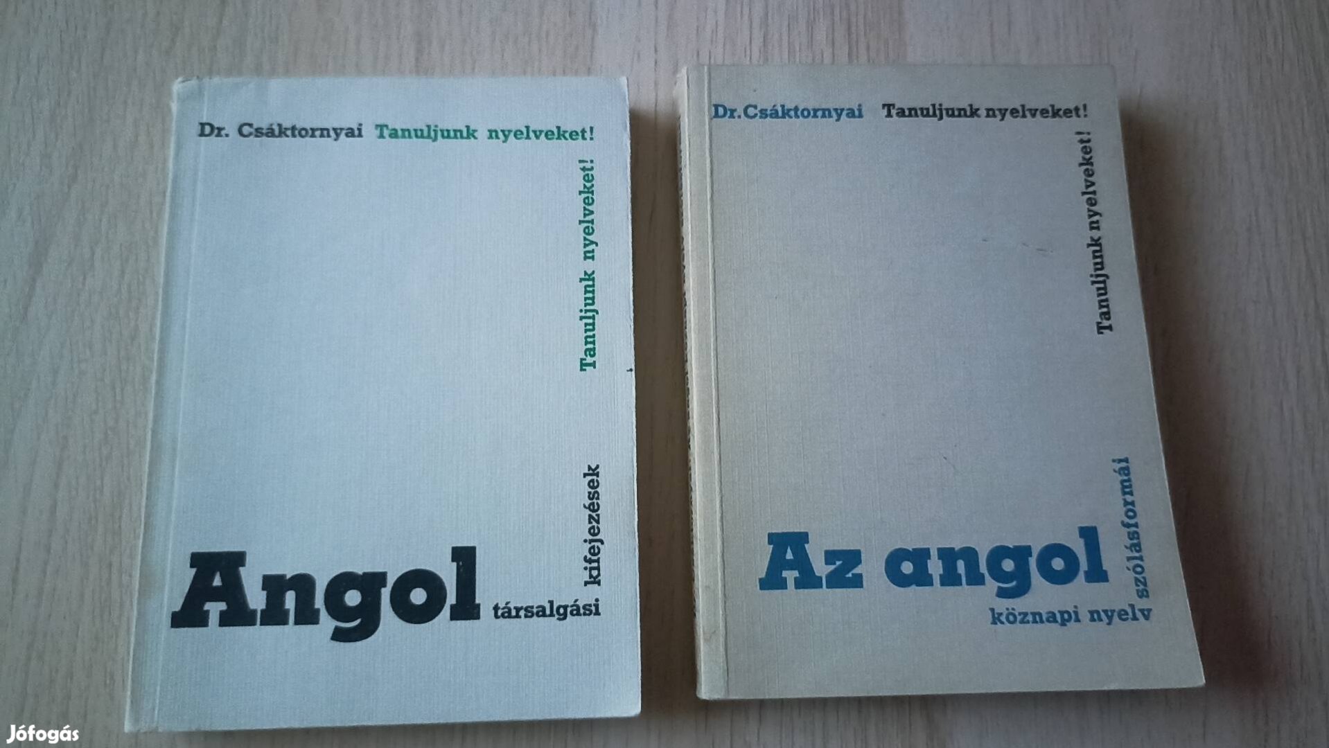 Angol társalgási kifejezések, köznapi nyelv szólásformái - könyvek