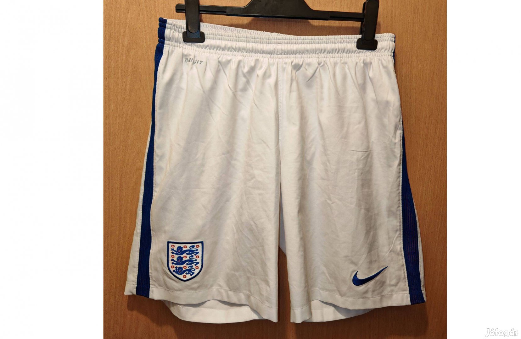 Angol válogatott eredeti Nike fehér rövid nadrág (L-es)