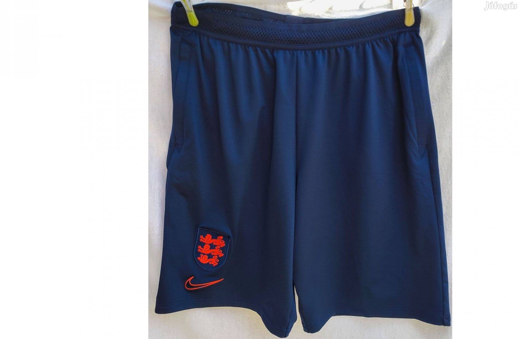 Angol válogatott eredeti Nike kék rövidnadrág (XL)