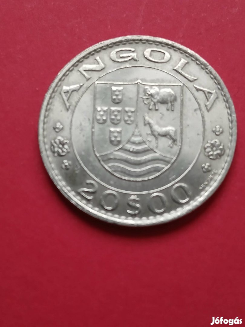 Angola 20 escudo 1972 gyarmati kor