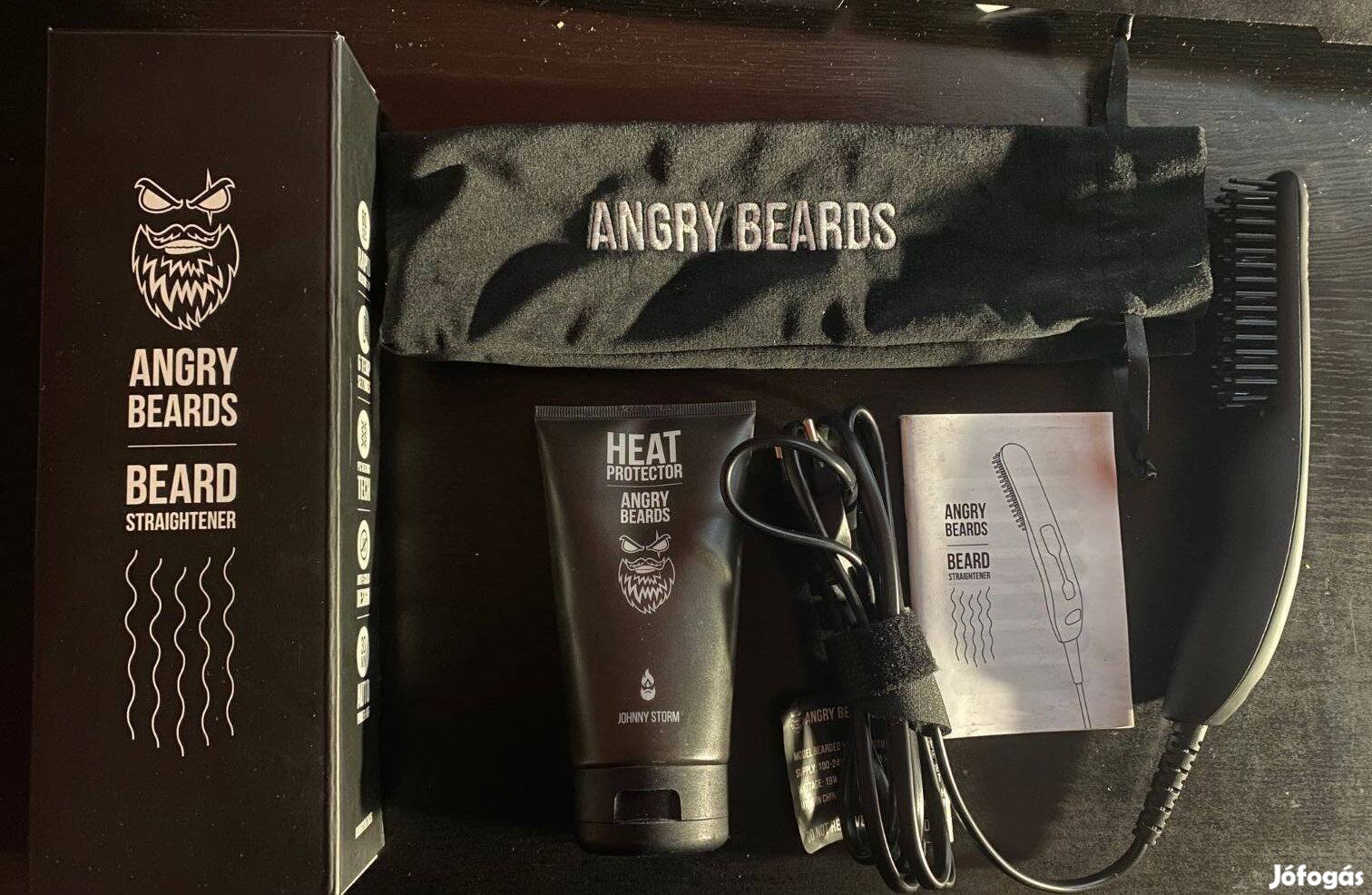 Angry Beards Szakállvasaló, szakáll egyenesítő