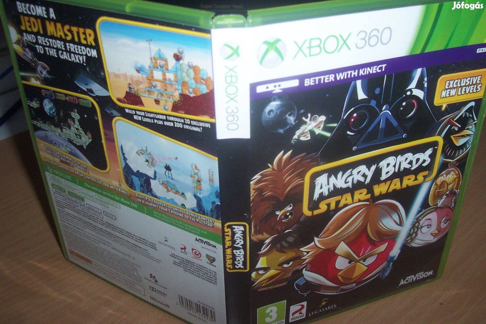 Angry Birds Star Wars - eredeti xbox360 játéklemez