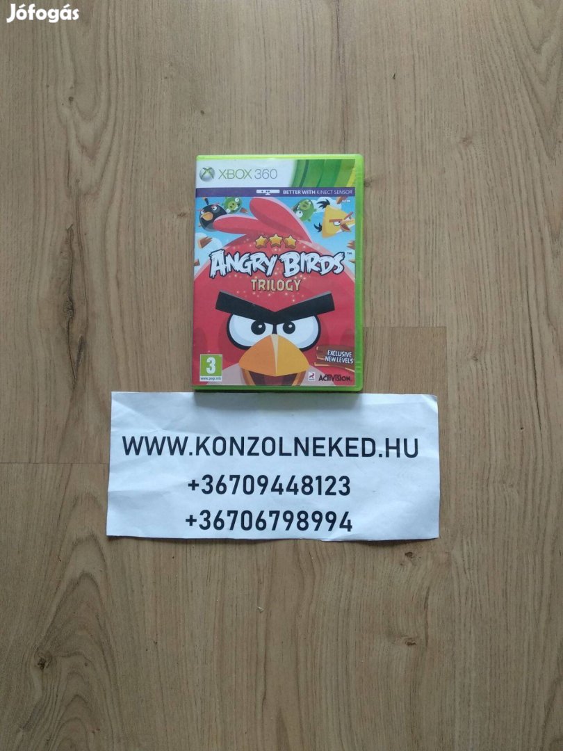 Angry Birds Trilogy eredeti Xbox 360 játék