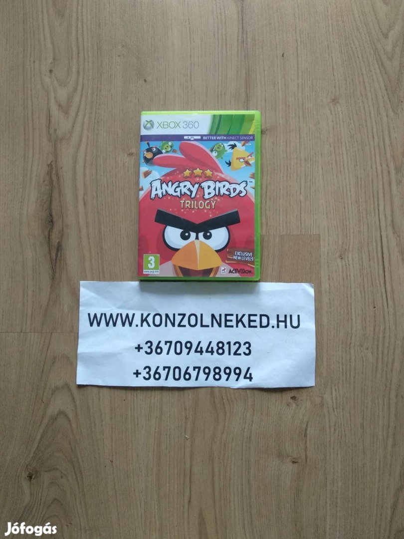 Angry Birds Trilogy eredeti Xbox 360 játék