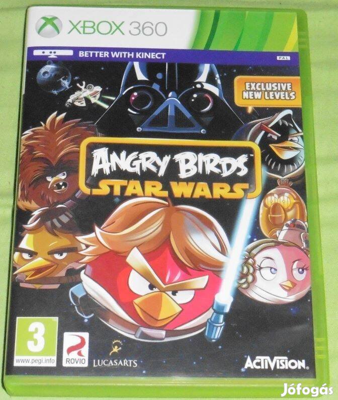Angry Birds - Star Wars Gyári Xbox 360 Játék Kinect re is akár féláron