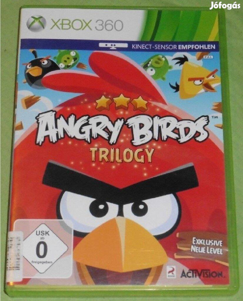 Angry Birds - Trilogy Gyári Xbox 360 Játék Kinect re is akár féláron