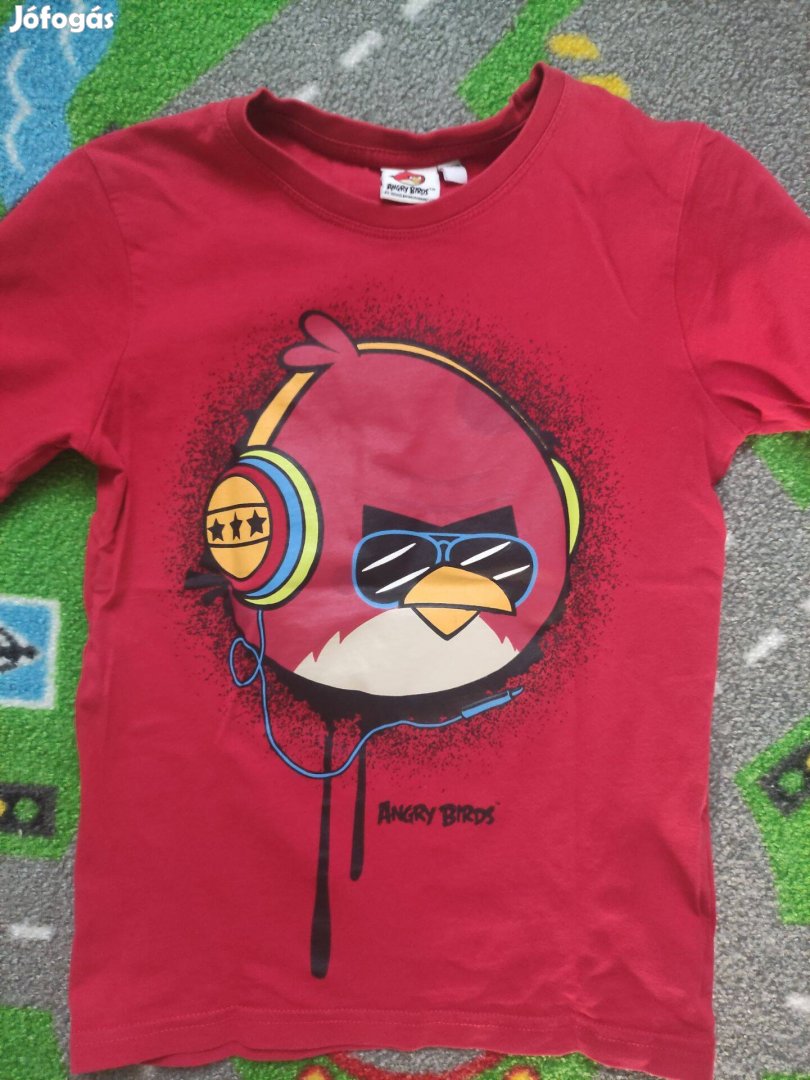 Angry Birds rövid ujjú póló 122/128