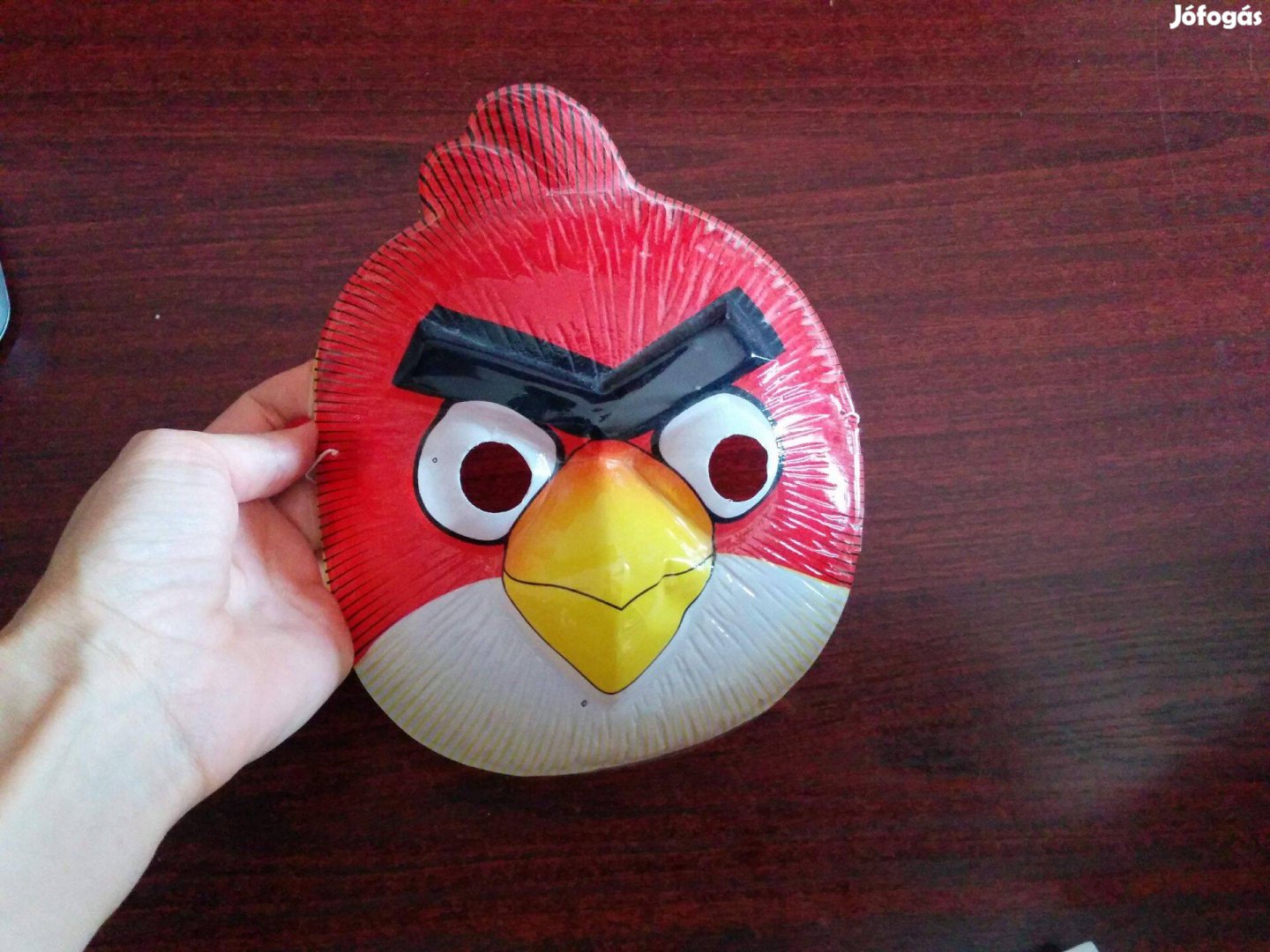 Angry Birds uzsonnás doboz, 16x11x5 cm + Álarc, + sebtapasz