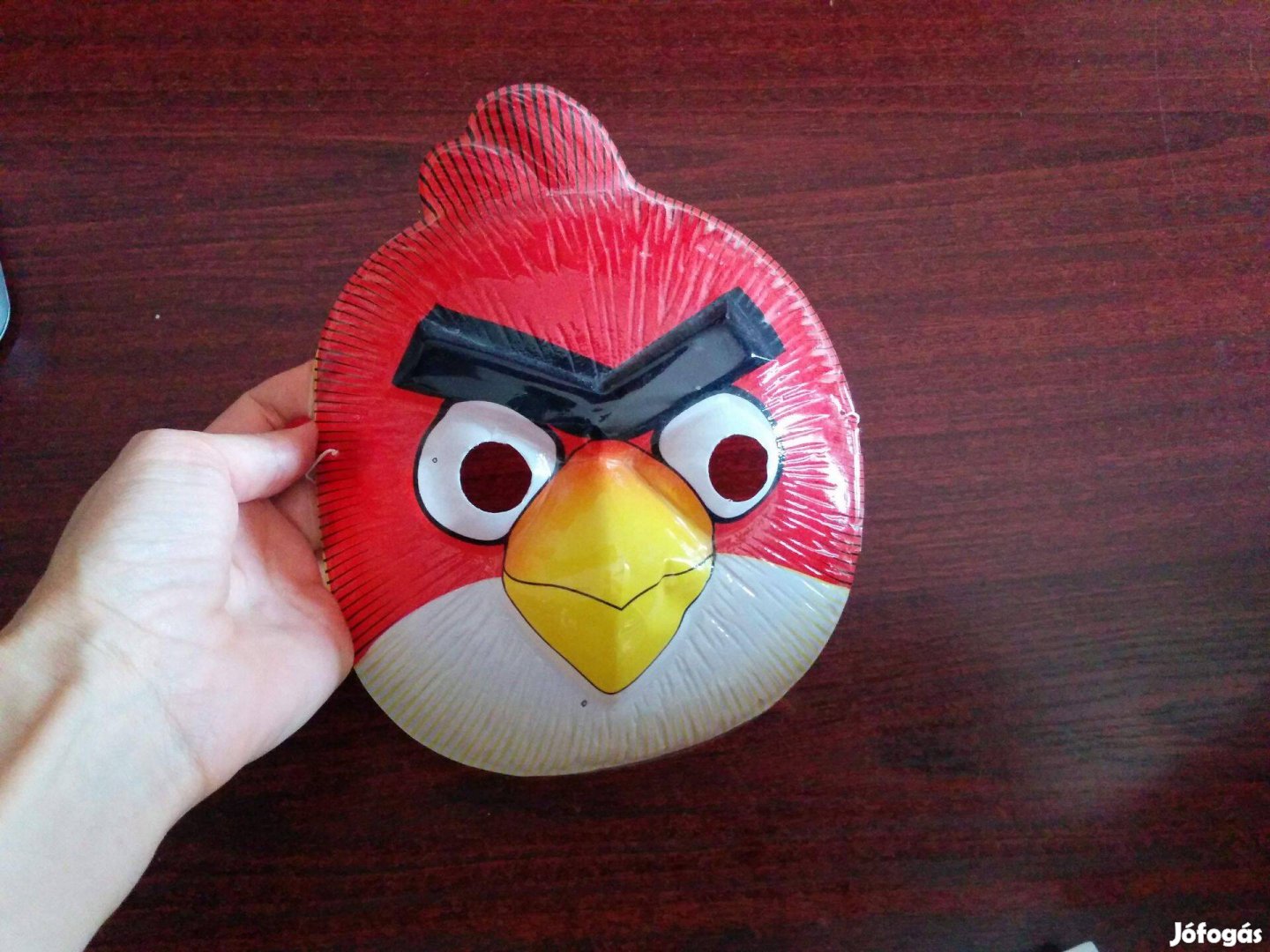 Angry Birds uzsonnás doboz, 16x11x5 cm + Álarc, + sebtapasz