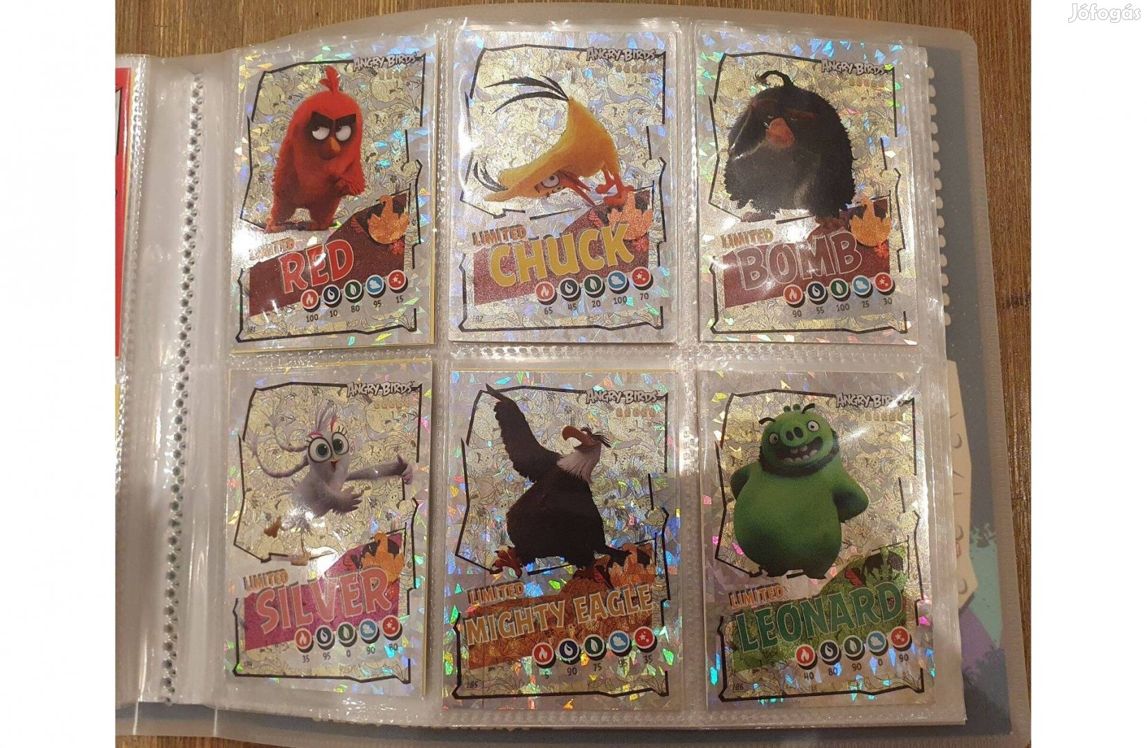 Angry birds movie trading card teljes gyűjtemény 1-194