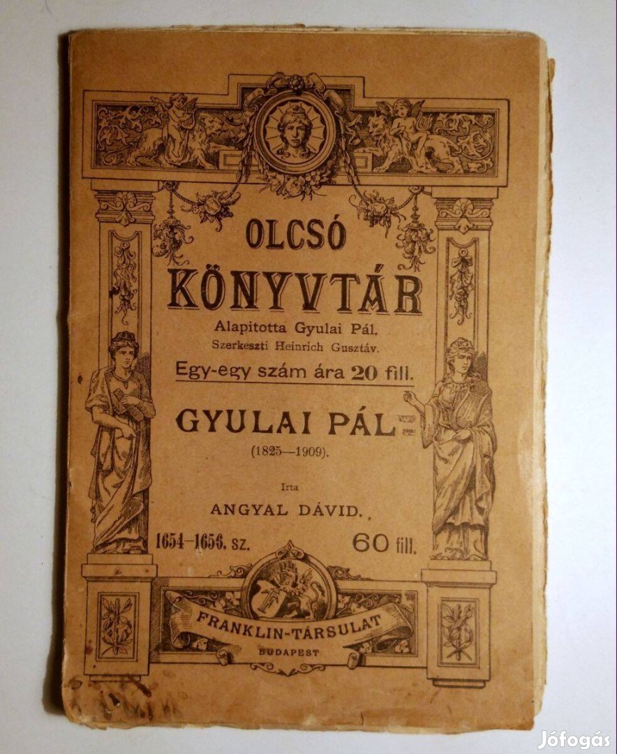 Angyal Dávid (Gyulai Pál) 1912 (szétesik) 8kép+tartalom