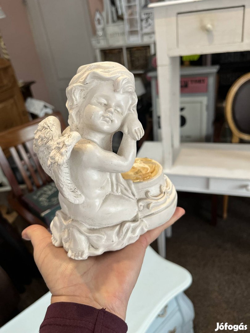 Angyalkás gyertyatartó 3500 ft eladó bp.17 ker