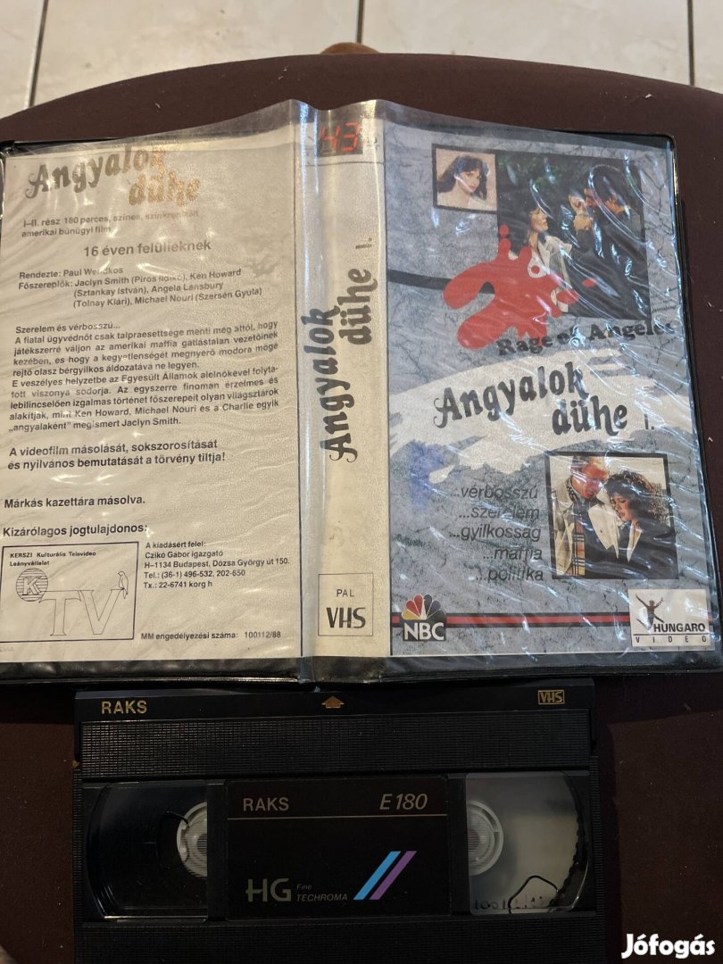 Angyalok dühe 1 hungaro vhs