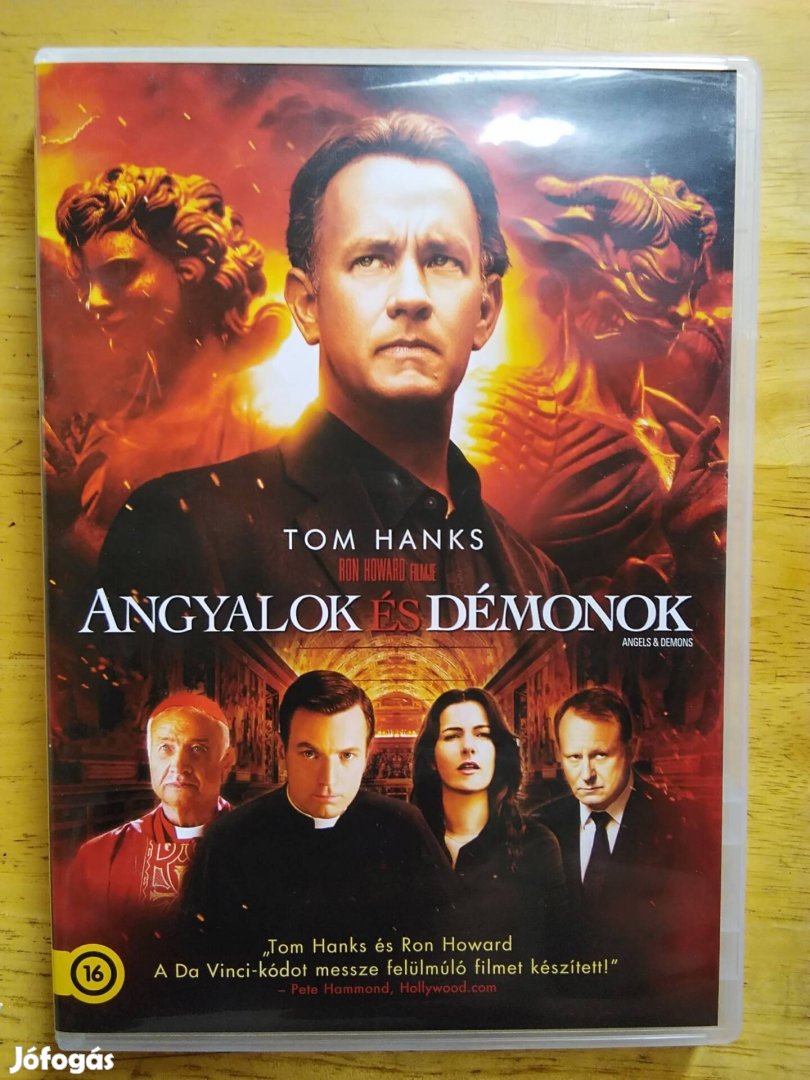 Angyalok és démonok dvd Tom Hanks 