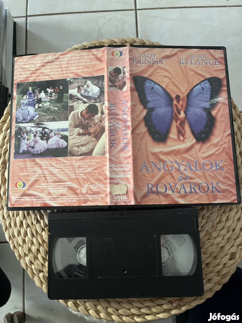 Angyalok és rovarok vhs