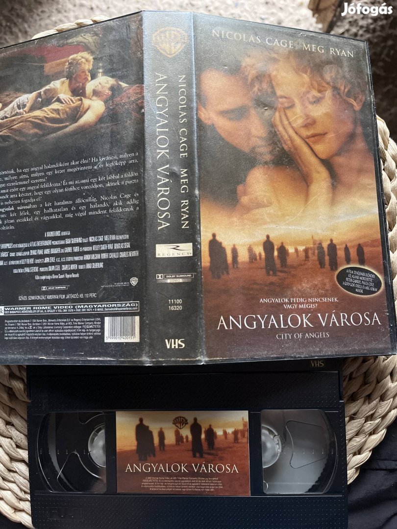 Angyalok városa vhs kazetta