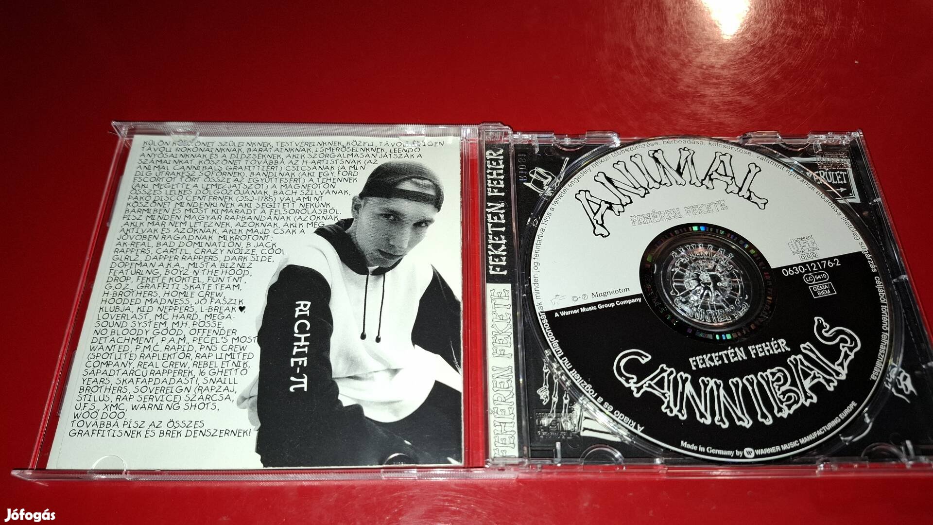 Animal Cannibals Fehéren Fekete Feketén Fehér Cd 1995