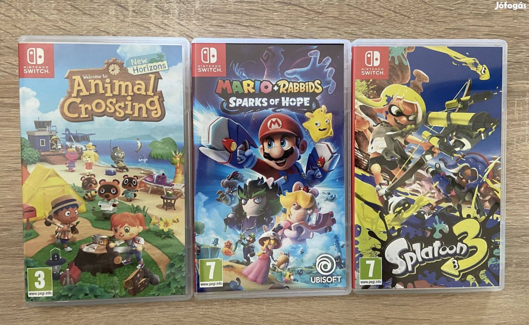 Animal Crossing, Splatoon 3, Mario + Rabbids Sparks of Hope