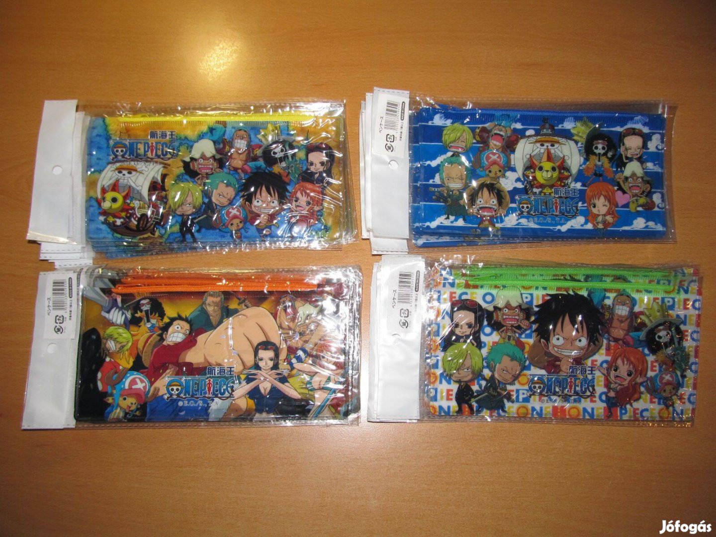 Anime / One Piece tolltartó - 4 féle, 20 x 10 cm méret