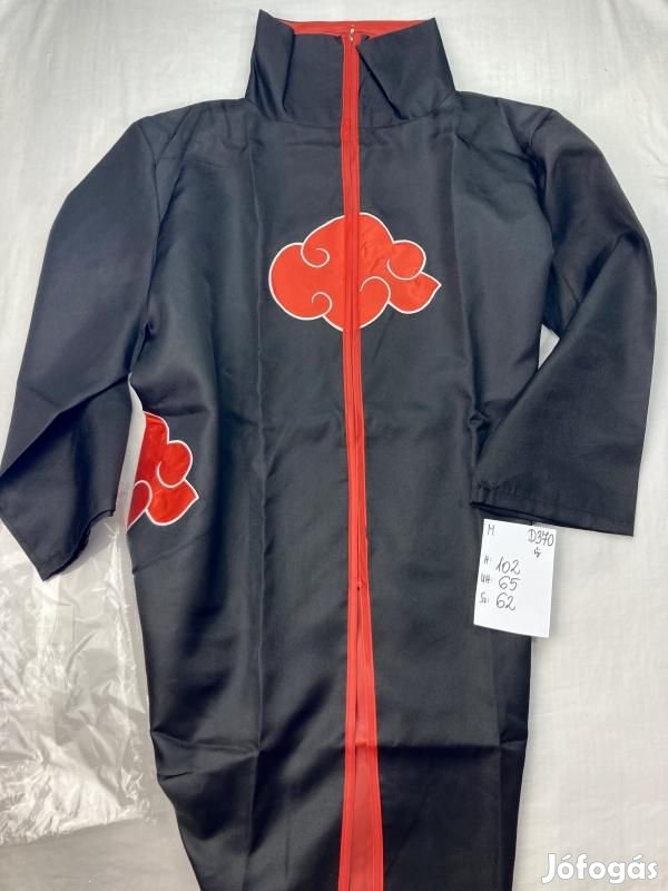 Anime jelmez, Akatsuki Uchiha jelmez, felnőtt jelmez, új D370