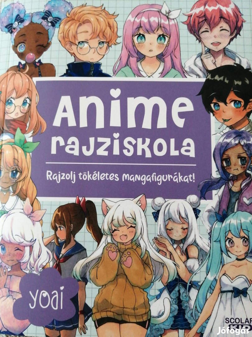 Anime rajziskola könyv scolarkid