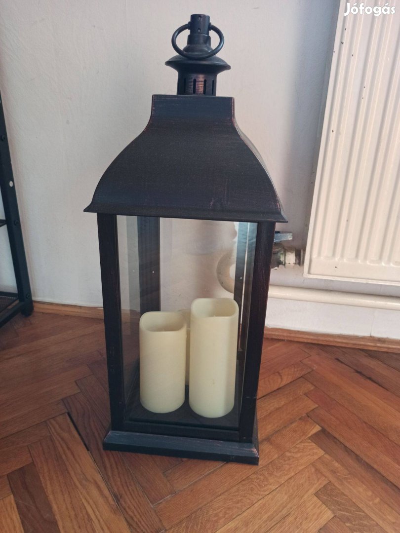 Anka LED Lámpás Anka SZ24xh24xma70 cm fekete