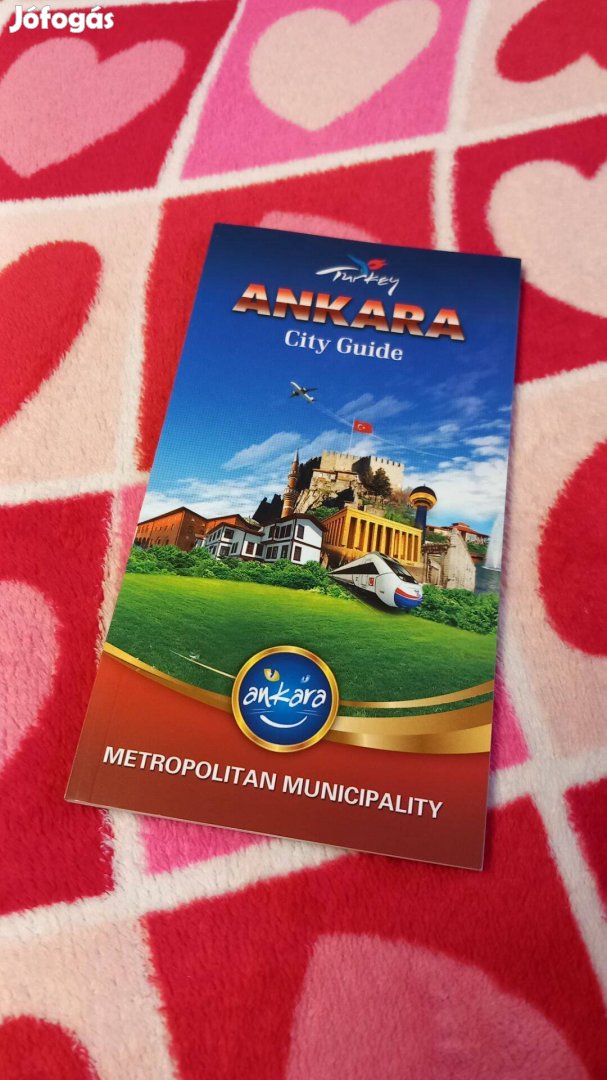 Ankara city guide, Ankara utikonyv angolul, uj