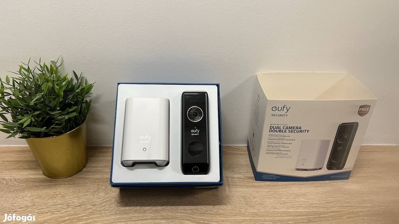 Anker Eufy Video Doorbell 2 Pro video kaputelefon kültéri egységgel