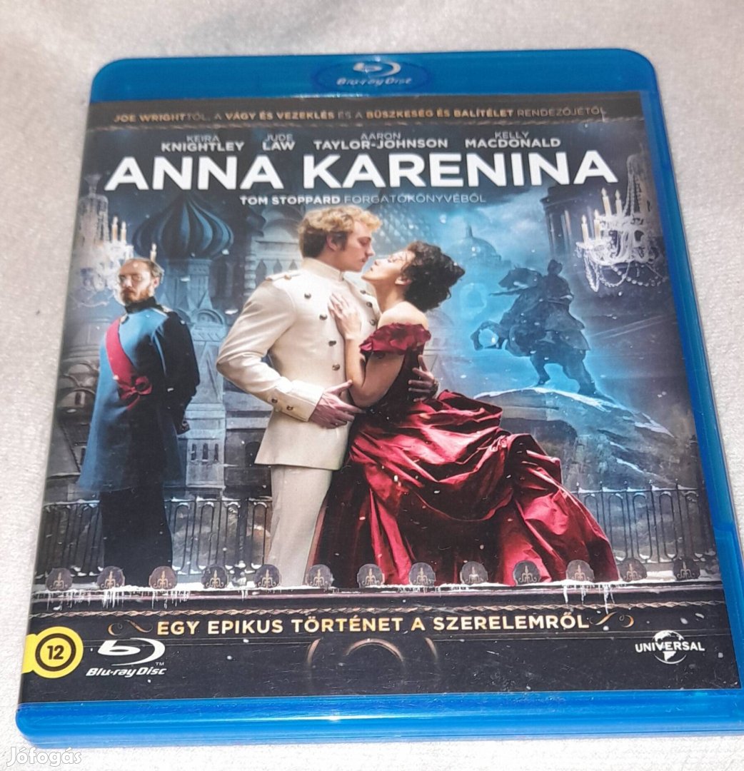 Anna Karenina Magyar Kiadású és Magyar Szinkronos Blu-ray w
