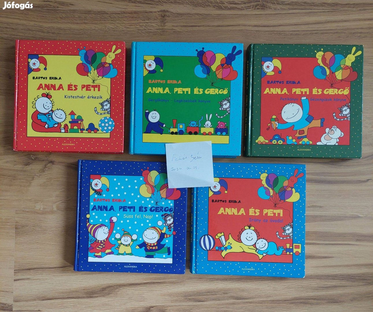 Anna Peti és Gergő gyerek könyvek, könyv csomag