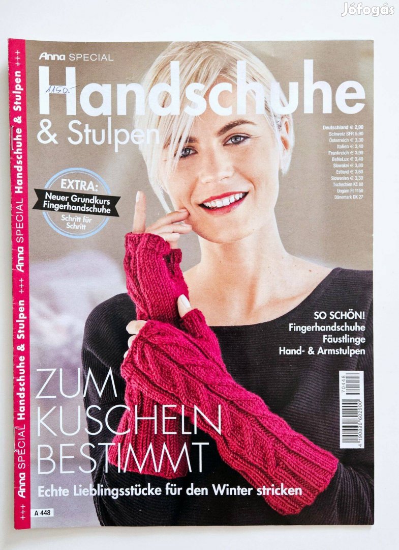 Anna Special Handschuhe & Stulpen német nyelvű kötögetős újság