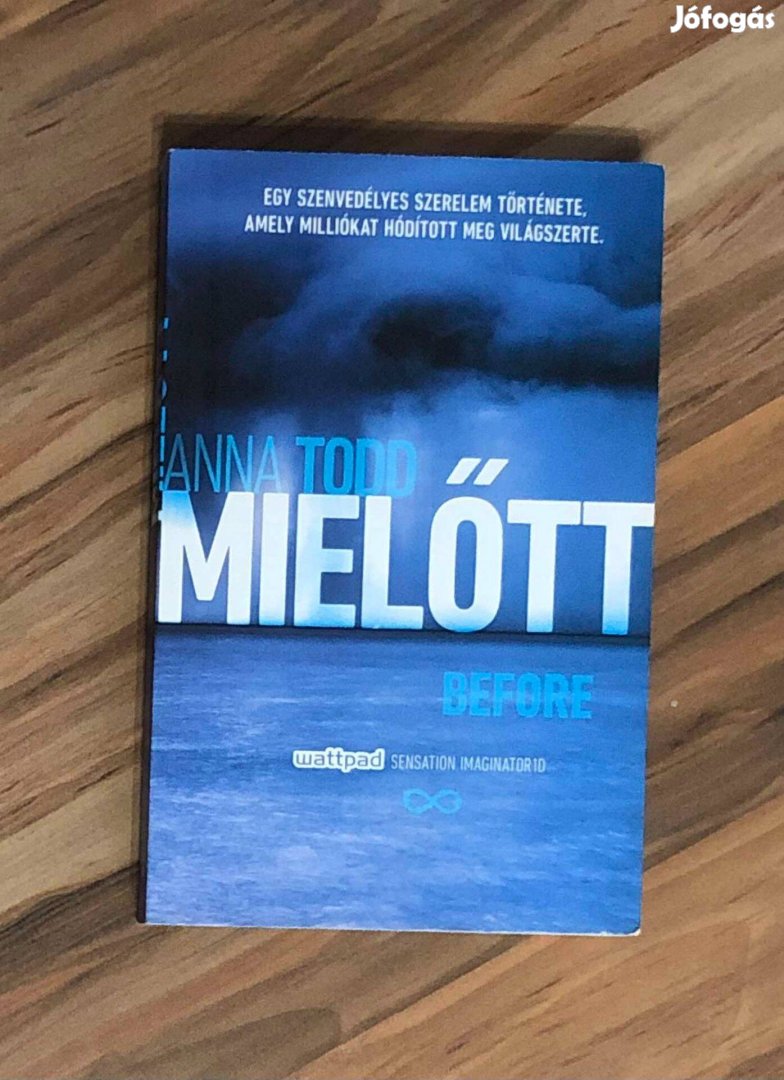 Anna Todd Mielőtt könyv eladó!