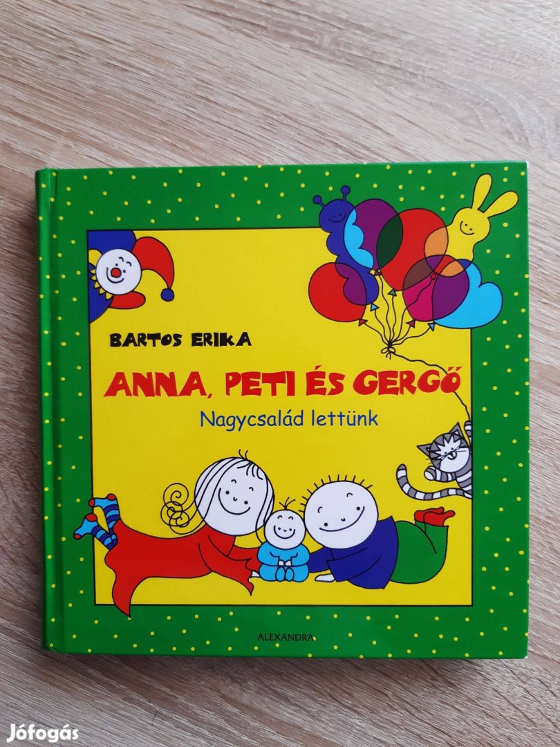 Anna, Peti, Gergő könyv