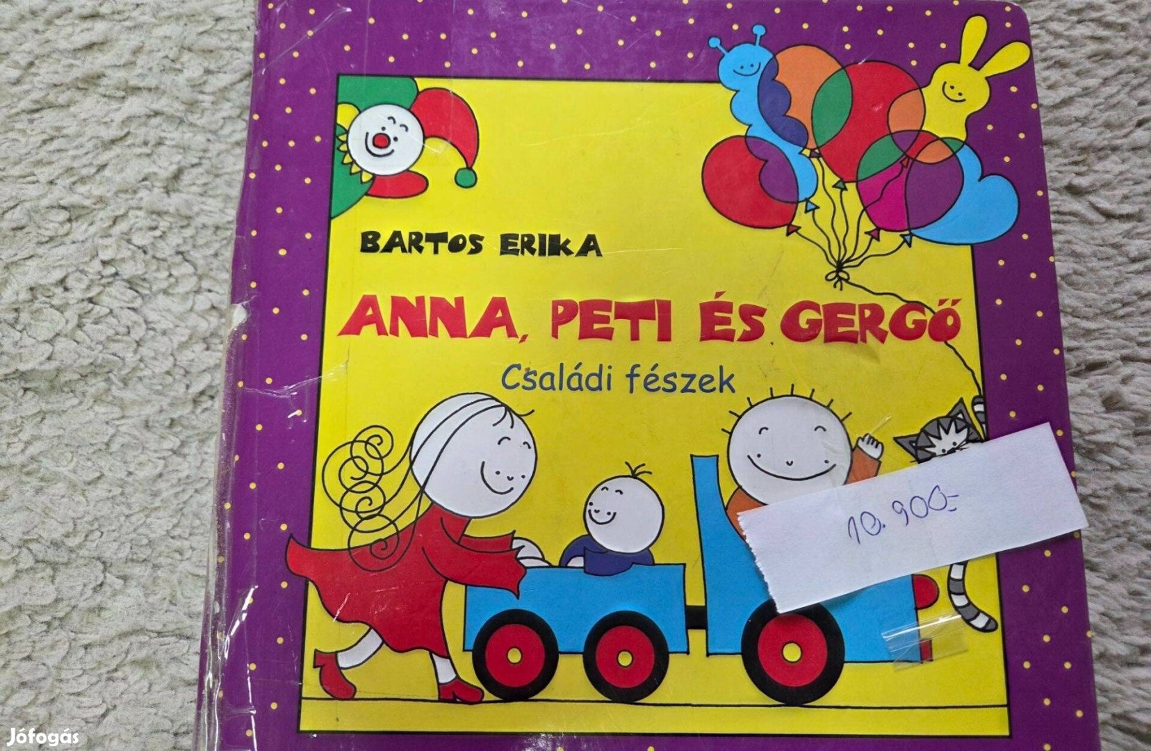 Anna, Peti és Gergő Családi fészek könyv használt