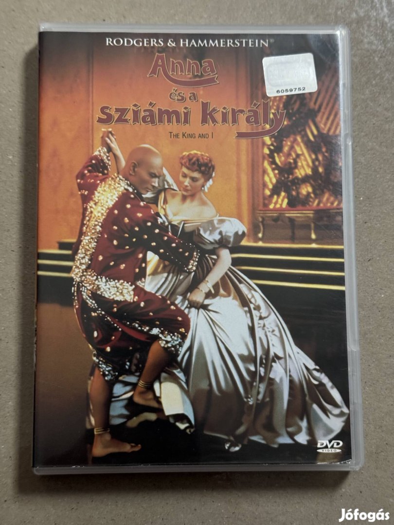 Anna és a sziámi király dvd
