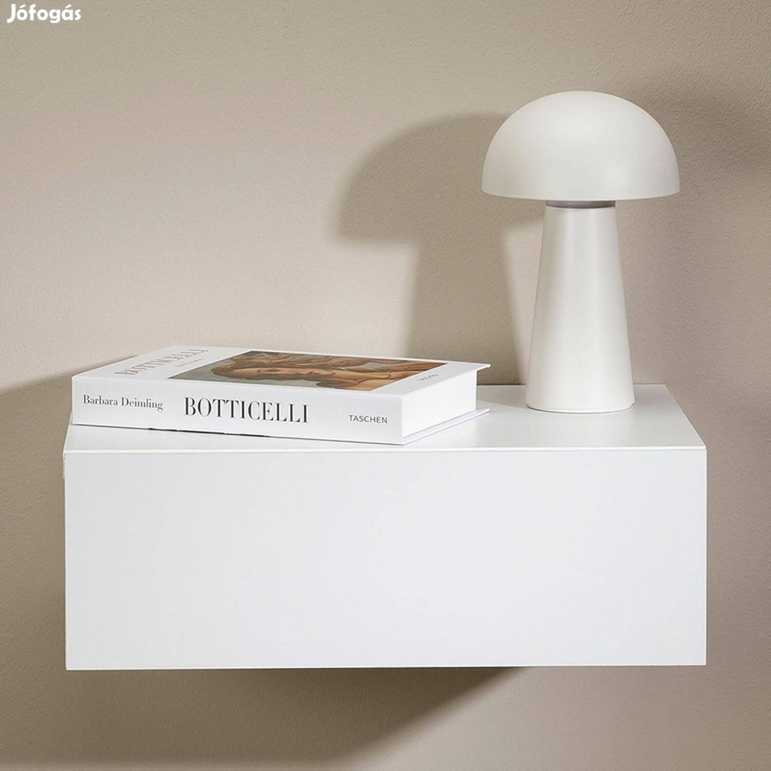 Anne 1 fiókos fali éjjeliszekrény fehér 94493