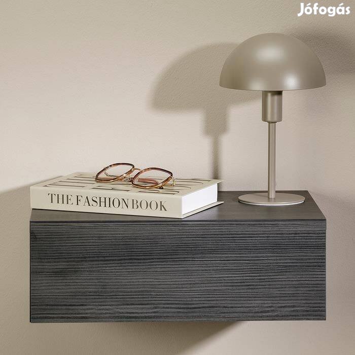 Anne 1 fiókos fali éjjeliszekrény hamu szürke 94702