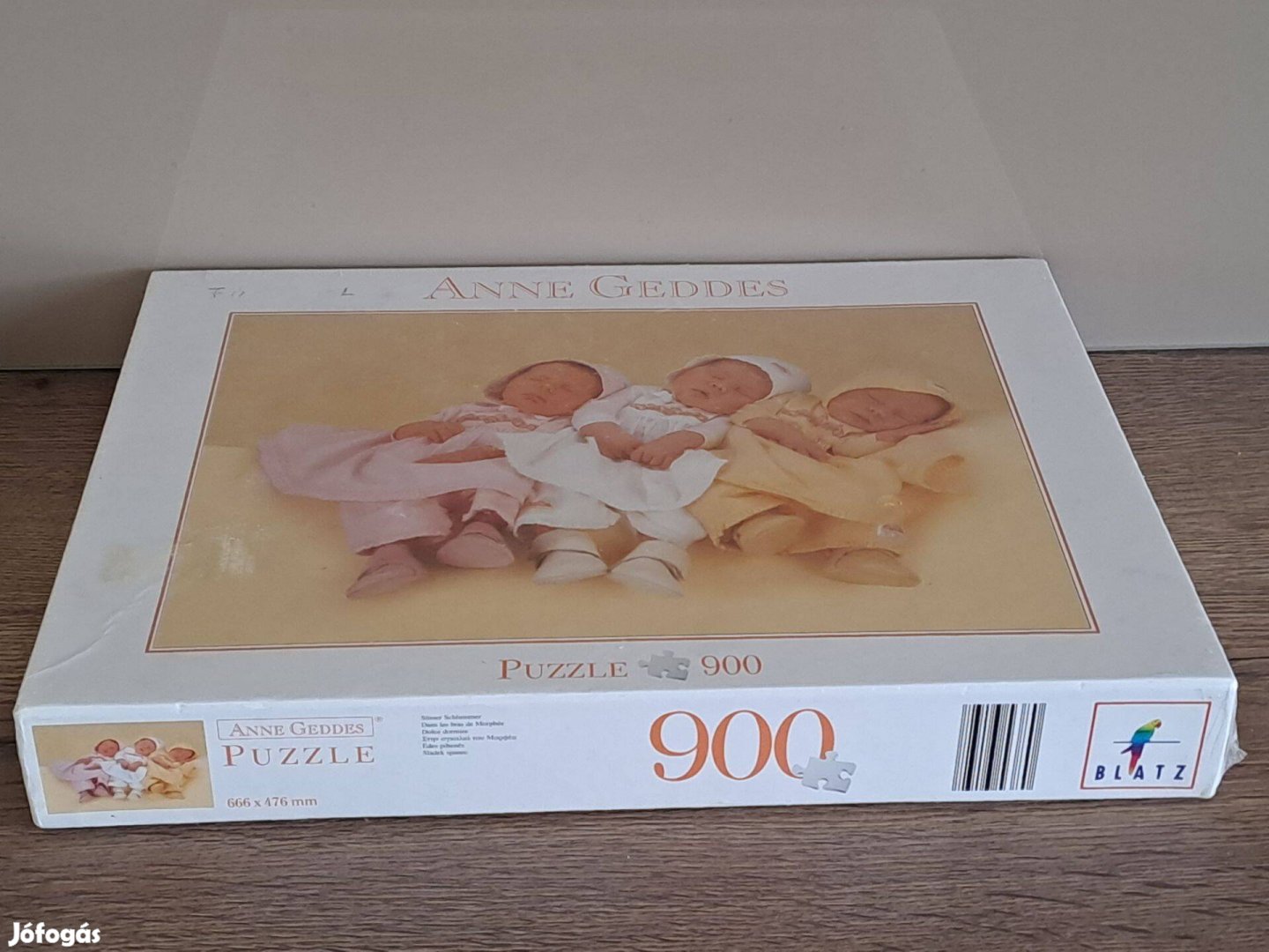 Anne Geddes puzzle 900 db-os, bontatlan csomagolásban