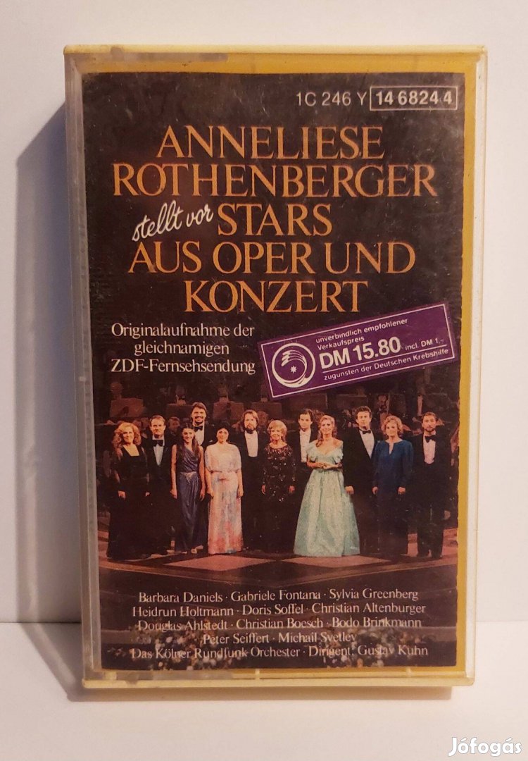 Anneliese Rothenberger Stellt Vor Stars Aus Oper Und Konzert kazetta