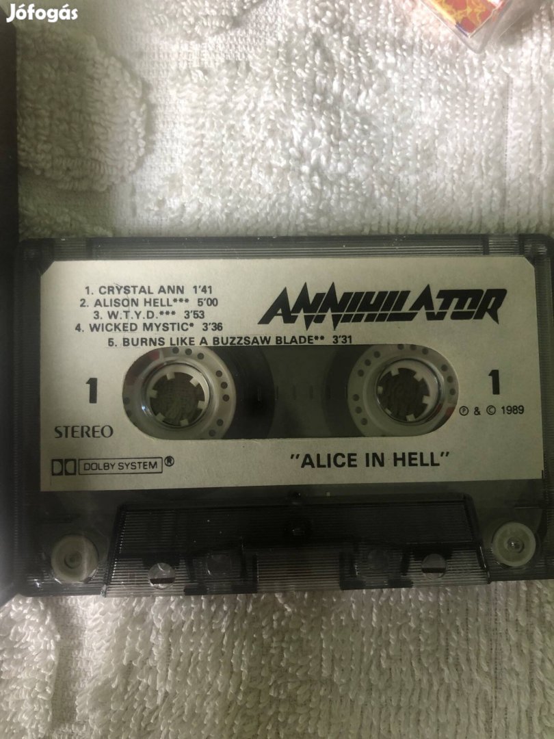 Annihilator: Alice in Hell 1989