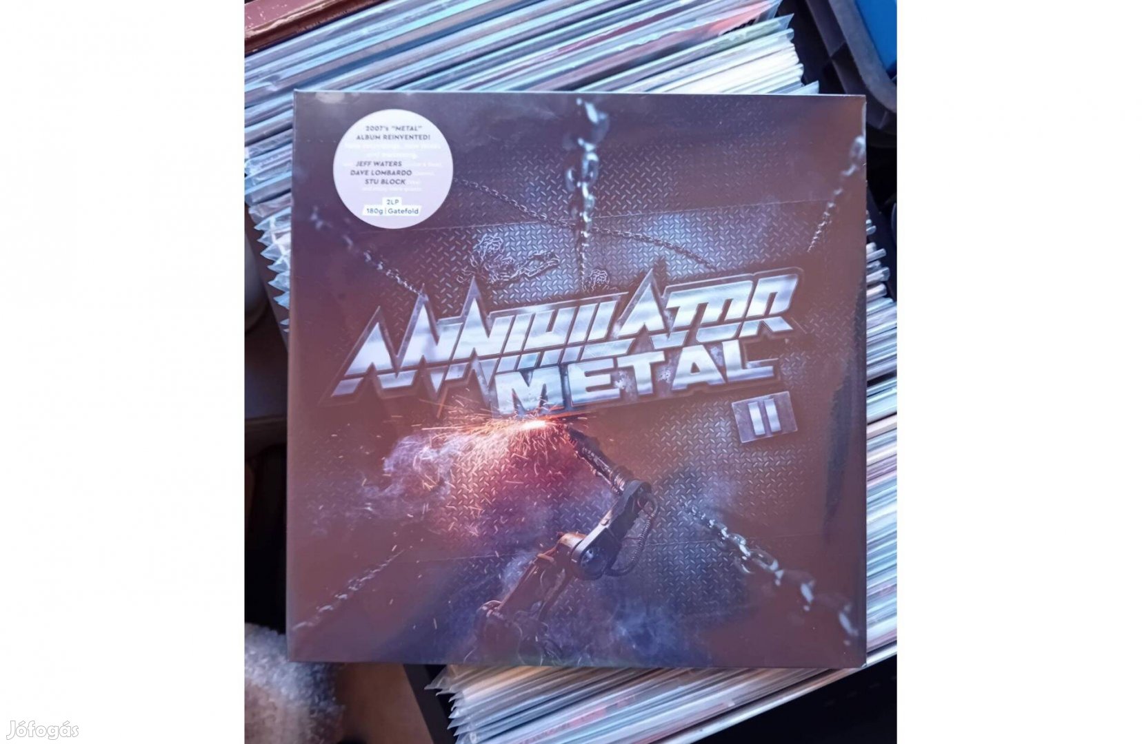 Annihilator - Metal II Dupla Bakelit Lemez LP Bontatlan