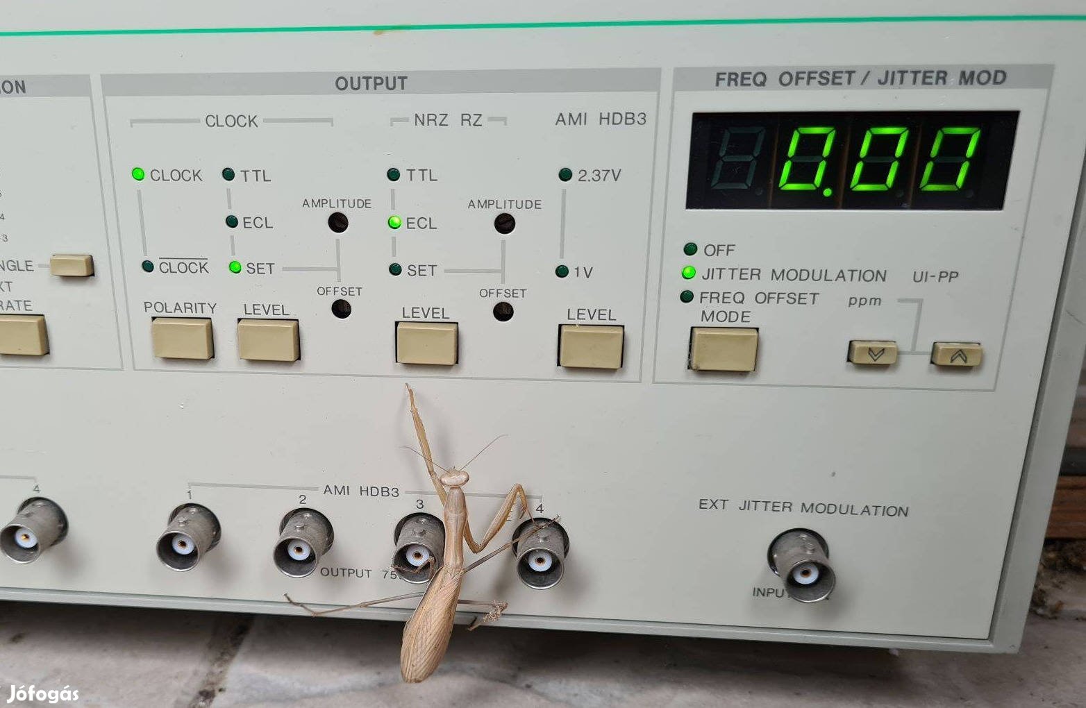 Anritsu Digital Transmission Analyzer ME520B Transmitter - retro műsze