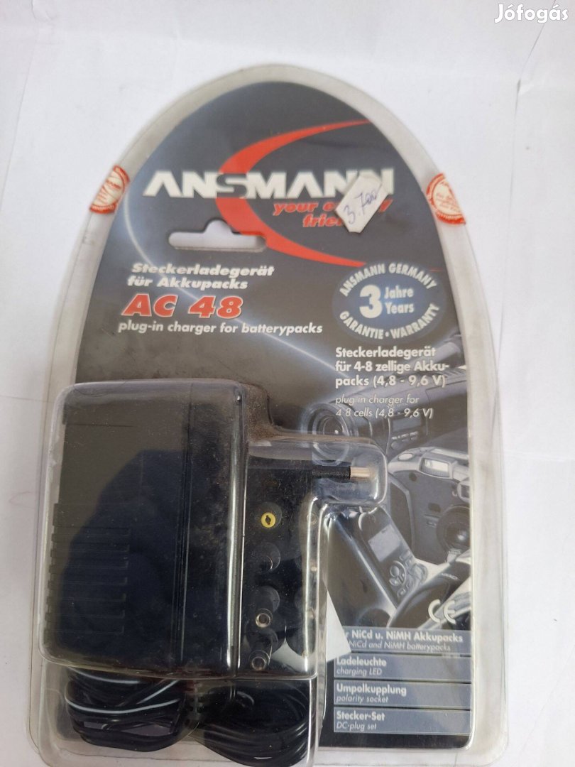 Ansmann AC48 plug-in charger for batterypack