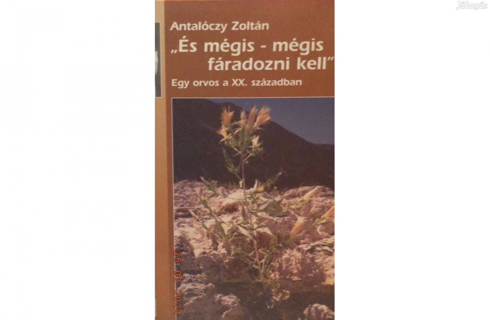 Antalóczy Zoltán: "És mégis - mégis fáradozni kell"