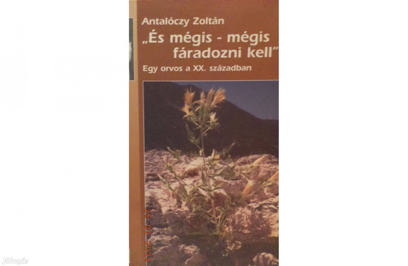 Antalóczy Zoltán: "És mégis - mégis fáradozni kell"